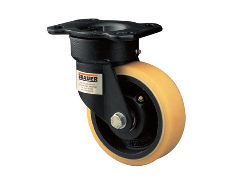 Steel Single Flanged H Series (1500kg) Castors Wheels & Castors